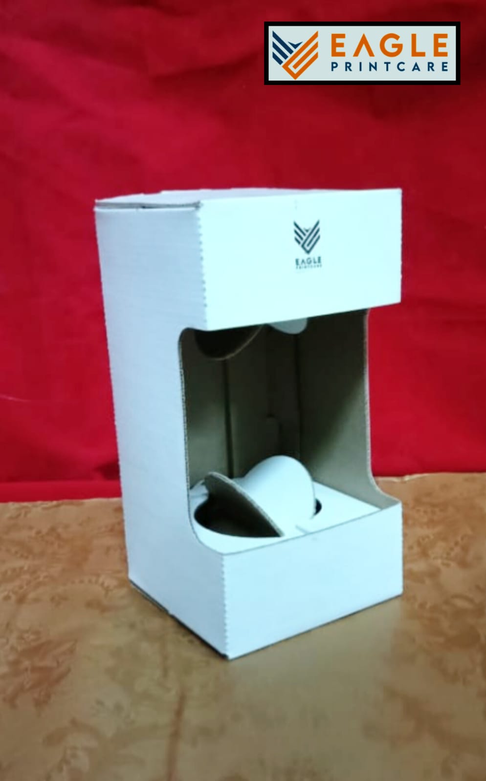 Industrial countertop product display carton